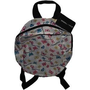 NWT Kendall & Kylie Butterfly Monogram Mini Backpack